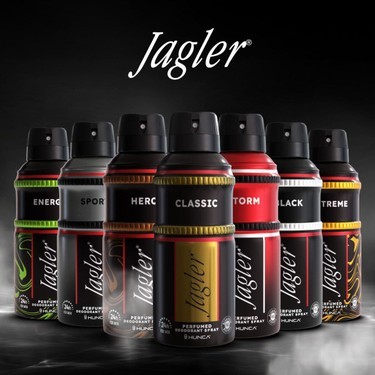 اسپری خوشبو کننده بدن ژاگلر Jagler حجم 200 میل تنوع دار