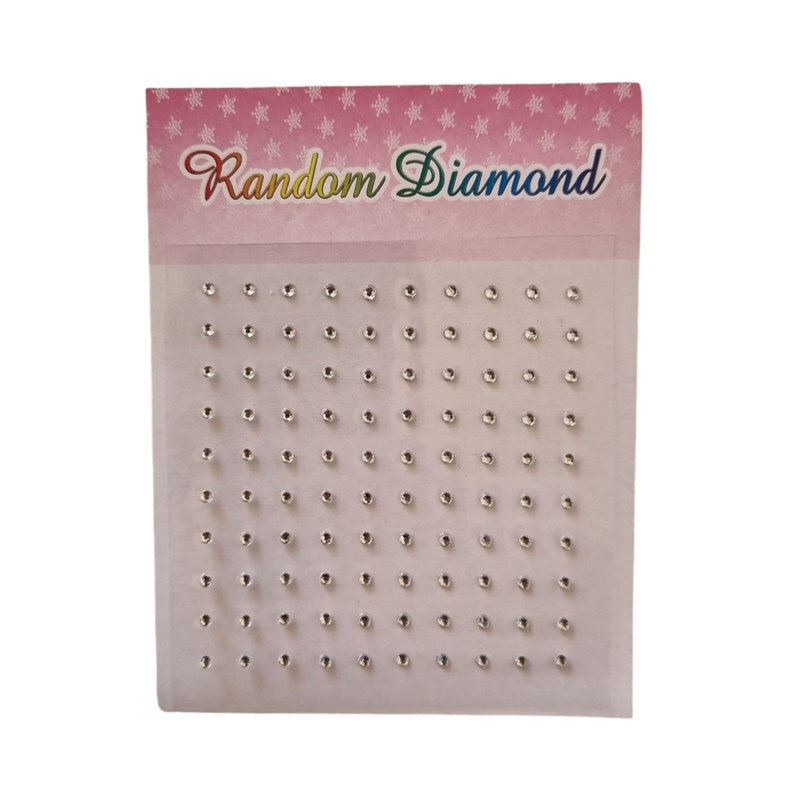 نگین آرایشی رندوم دیاموند Random Diamond تعداد 100 عددی