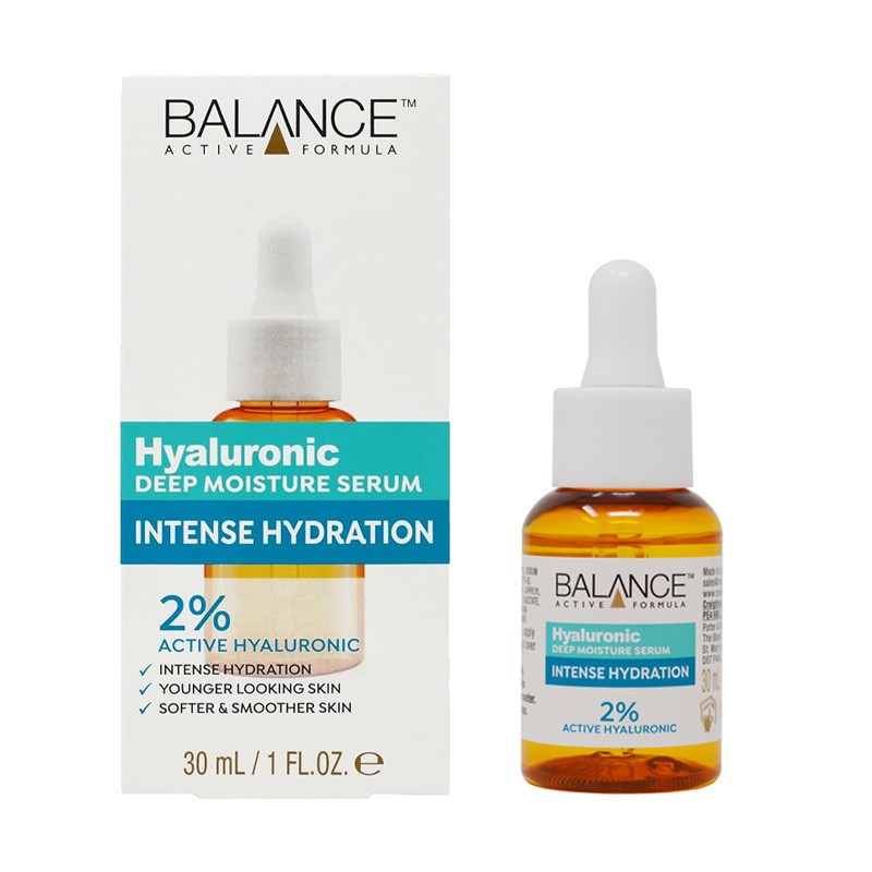 سرم صورت هیالورونیک اسید بالانس BALANCE مدل INTENSE HYDRATION حجم 30 میل