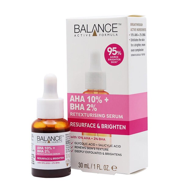 سرم صورت بالانس BALANCE مدل AHA BHA حجم 30 میل