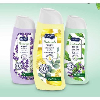 شامپو بدن هوبی HOBBY سری naturals حجم 500 میل تنوع دار