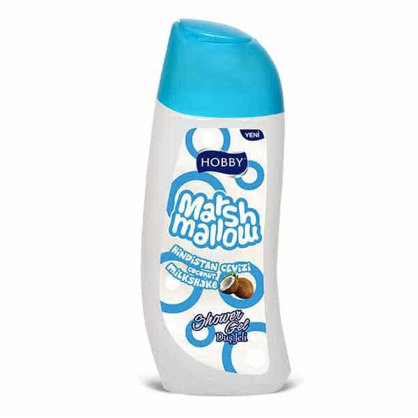 شامپو بدن هوبی HOBBY سری marshmallow حجم 500 میل