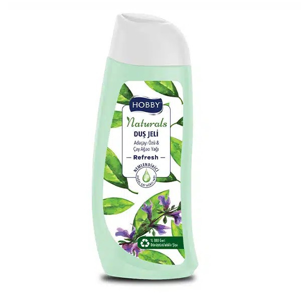 شامپو بدن هوبی HOBBY سری naturals حجم 500 میل تنوع دار