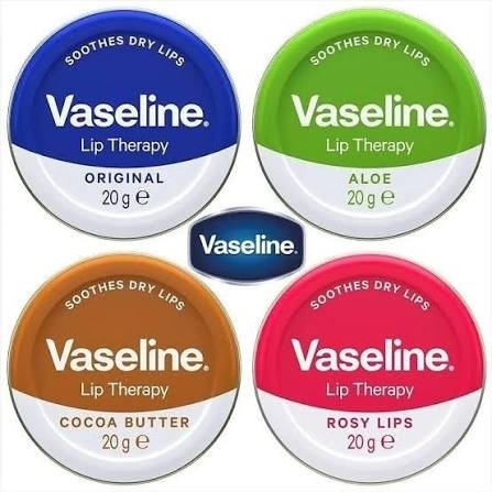 بالم لب lip therapy کاسه ای وازلین Vaseline حجم 20 میلی لیتر تنوع دار