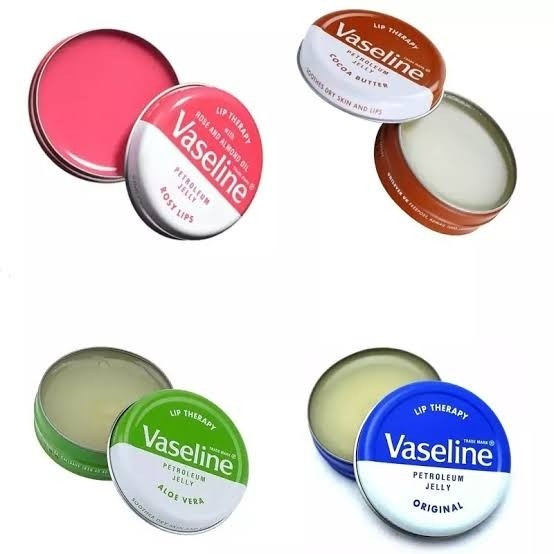 بالم لب lip therapy کاسه ای وازلین Vaseline حجم 20 میلی لیتر تنوع دار