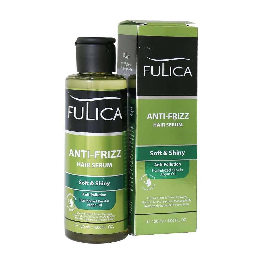 سرم براق کننده مو ضد وز فولیکا FULICA مدل ANTI FRIZZ حجم 100 میل
