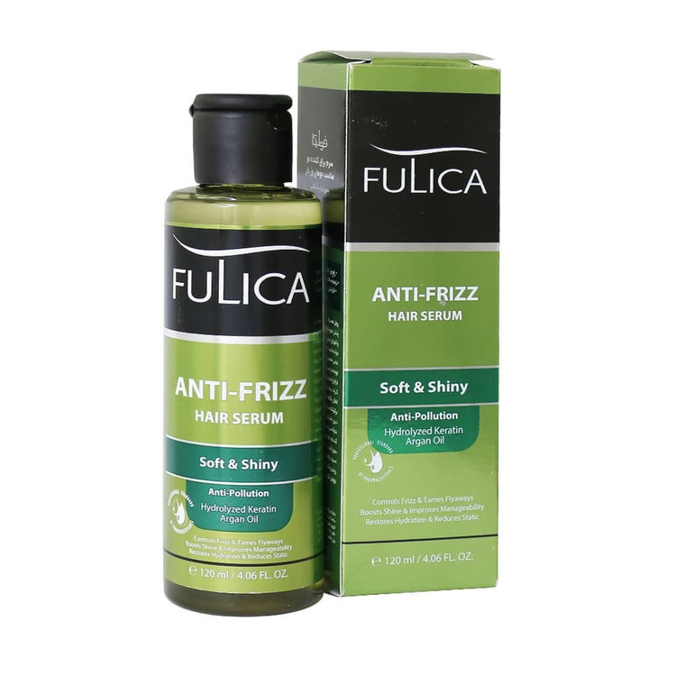 سرم براق کننده مو ضد وز فولیکا FULICA مدل ANTI FRIZZ حجم 100 میل