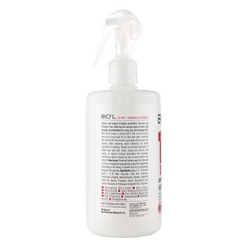 اسپری لوسیون مو بیول BIOL مدل Miracle spray 10in1 حجم 400 میل