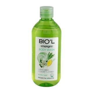 شامپو بدن بیول BIOL مدل Lemongrass حجم 400میل