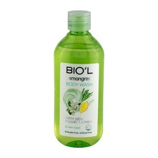 شامپو بدن بیول BIOL مدل Lemongrass حجم 400میل
