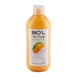 شامپو بدن بیول BIOL مدل Milky Mango حجم 400میل