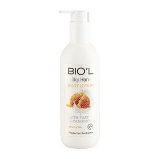 لوسیون بدن بیول BIOL مدل شیر و عسل حجم 200 میل