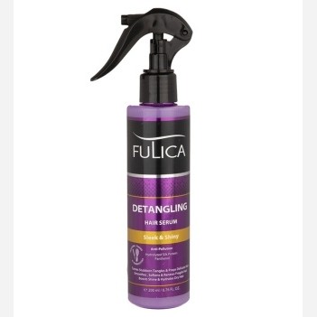اسپری دوفاز براق کننده و بازکننده گره مو فولیکا FULICA مدل DETANGLING حجم 200 میل