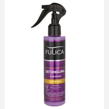 اسپری دوفاز براق کننده و بازکننده گره مو فولیکا FULICA مدل DETANGLING حجم 200 میل