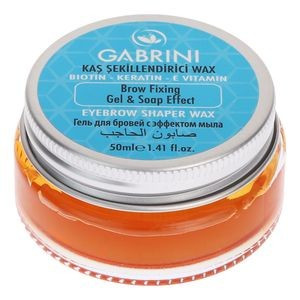 صابون ابروی کاسه ای گابرینی GABRINI مدل Soap Effect Wax حجم 50 میل