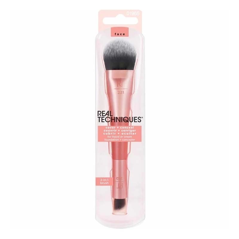 براش دو طرفه (2-in-1) رییل تکنیک REAL TECHNIQUES مدل RT 231