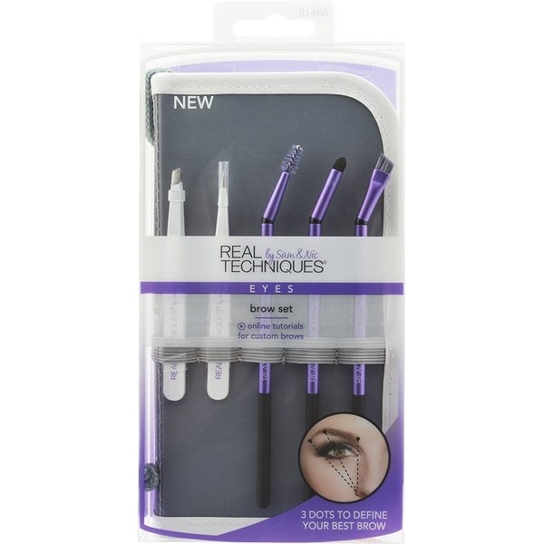 ست ابزار ابرو 7 تکه رییل تکنیک REAL TECHNIQUES مدل brow set