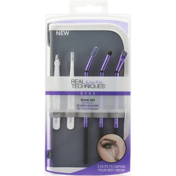 ست ابزار ابرو 7 تکه رییل تکنیک REAL TECHNIQUES مدل brow set