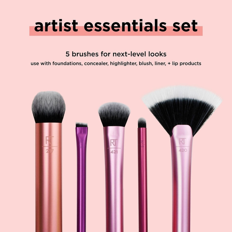 ست براش 5 تکه رییل تکنیک مدل artist essentials