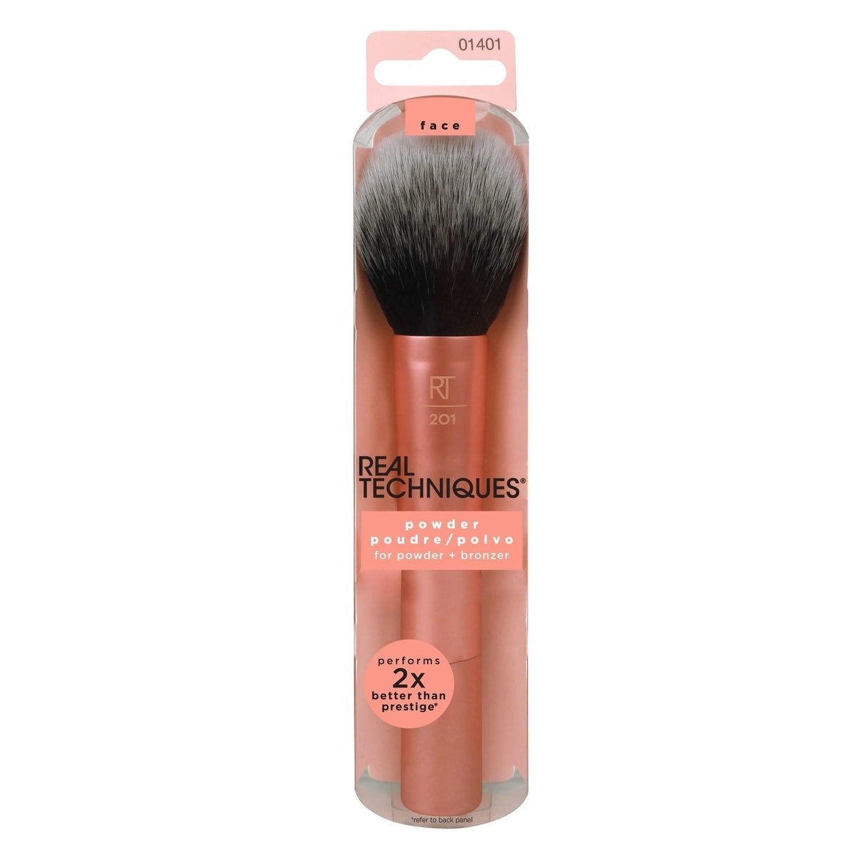 براش کد 201 رییل تکنیک real techniques مدل RT 201 (Powder Brush)