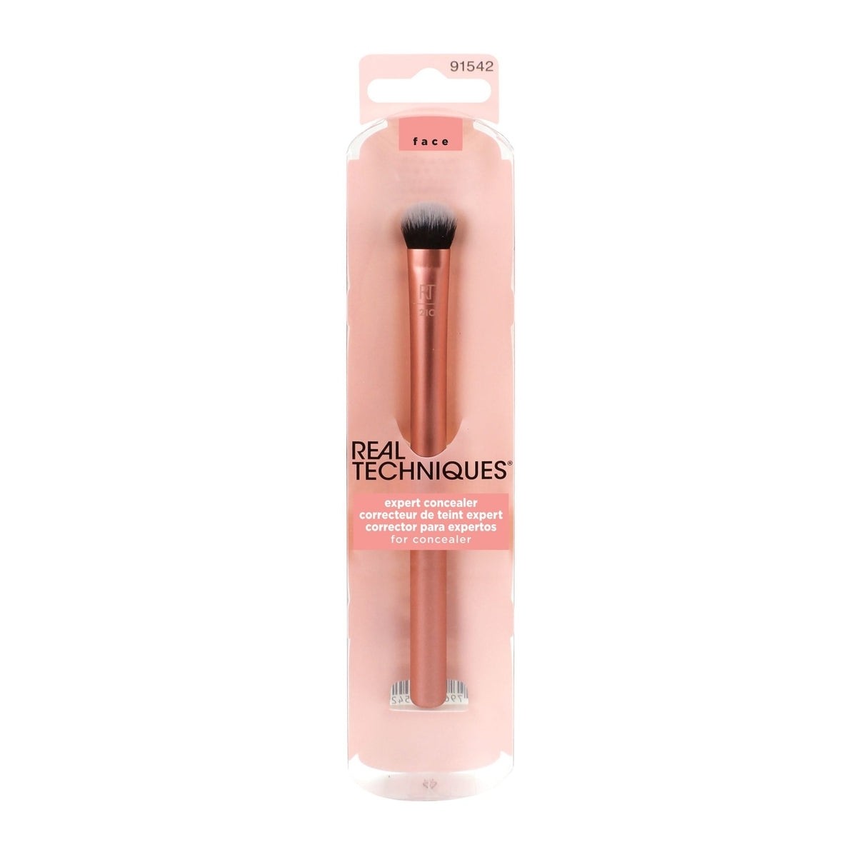 براش کد 210 کانتورینگ رییل تکنیک REAL TECHNIQUES مدل expert concealer RT 210