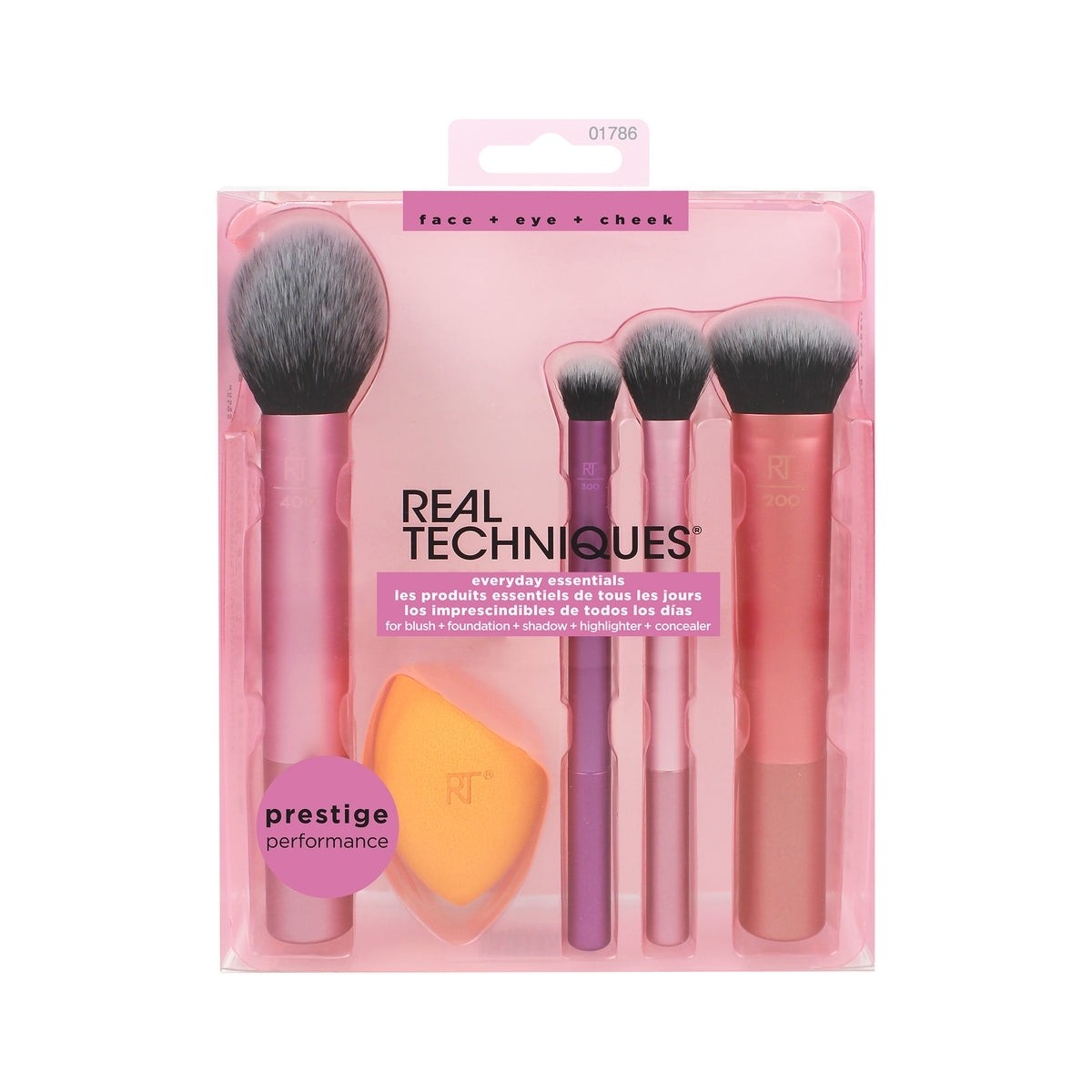 ست براش کاربردی 5 تکه رییل تکنیک REAL TECHNIQUES مدل everyday essentials