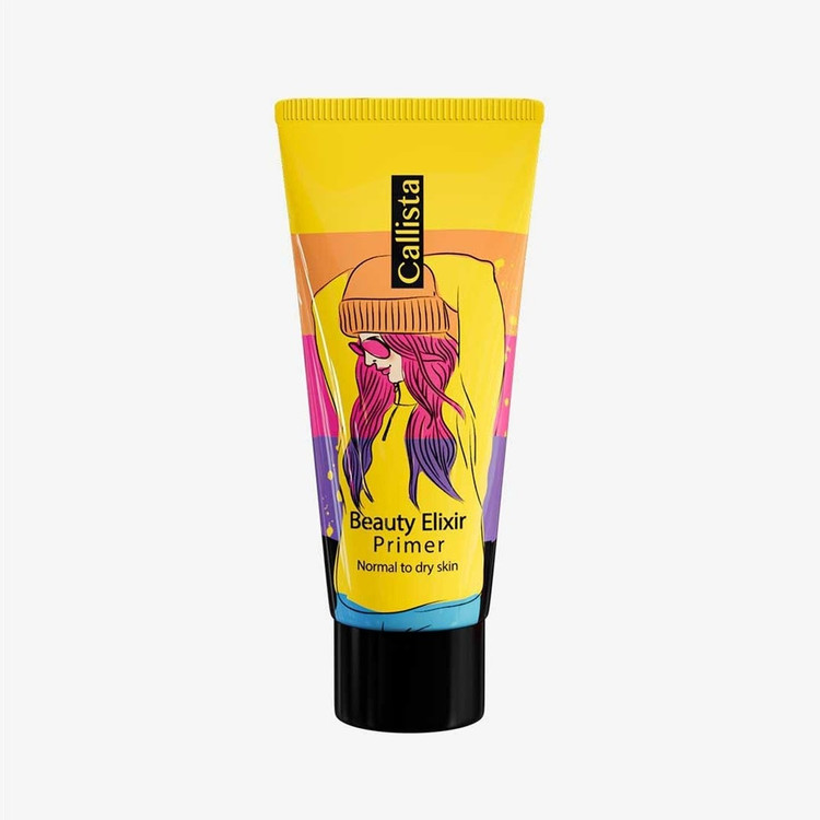 پرایمر صورت بیوتی الکسیر کالیستا Beauty Elixir primer Calista حجم 35 میل