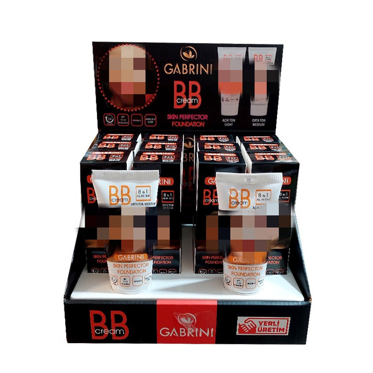 بی بی کرم گابرینی GABRINI مدل 8in1 حجم 50 میل تنوع دار