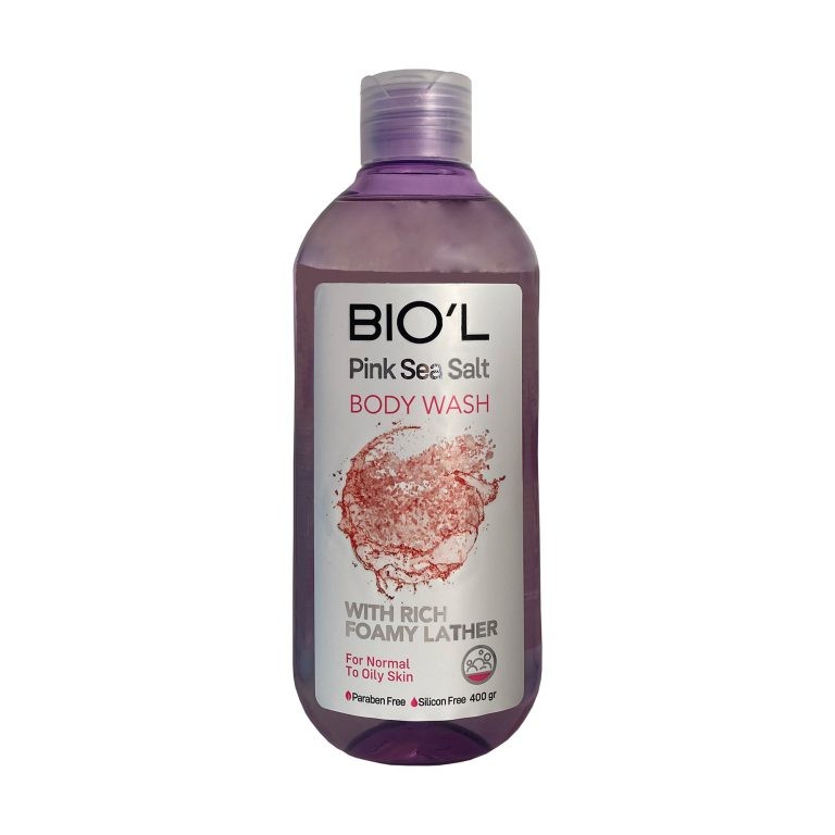 شامپو بدن بیول BIOL مدل PINK SEA SALT حجم 400 میل