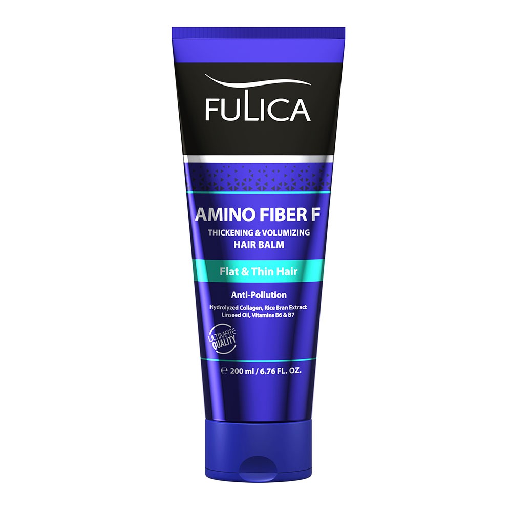 بالم نرم کننده، تقویت کننده و حجم دهنده مو آمینو فایبر AMINO FIBER فولیکا FULICA حجم 200 میل