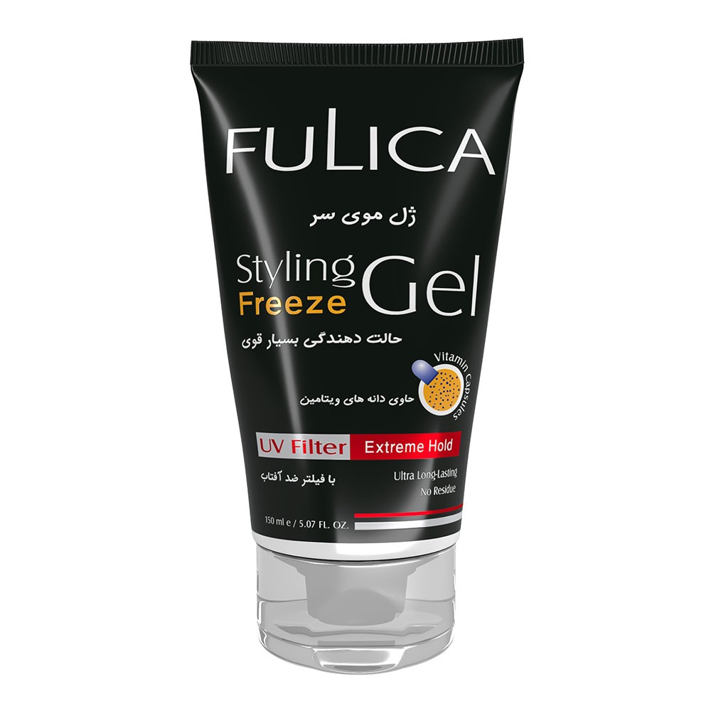 ژل موی سر بسیار قوی فولیکا FULICA حجم 150 میل