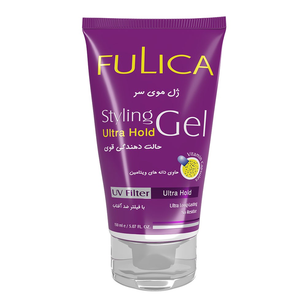 ژل مو سر قوی فولیکا FULICA حجم 150 میل