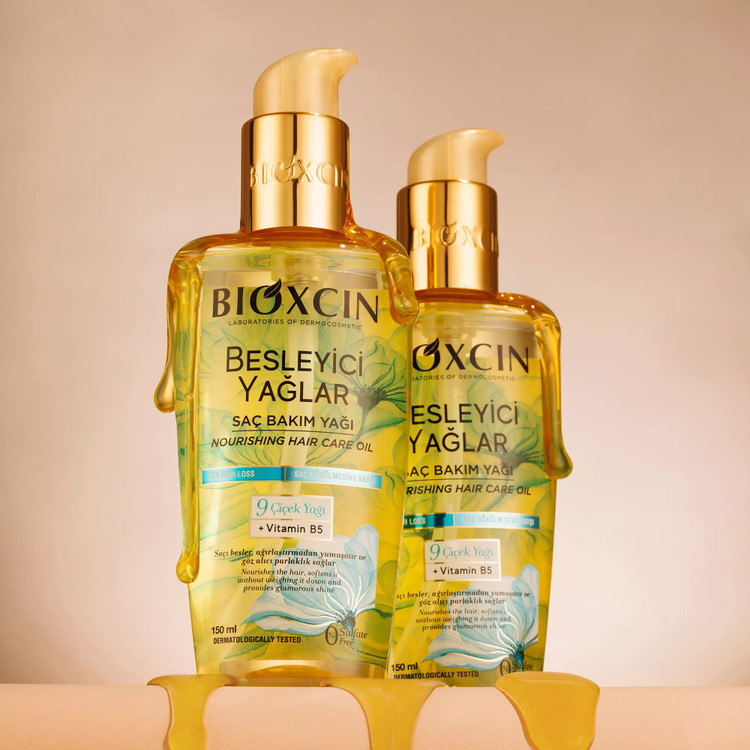 روغن 9 گیاه ضدریزش بیوکسین BIOXCIN مدل BESLEYICI YAGLAR حجم 150 میل