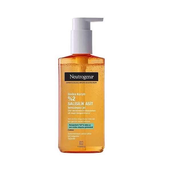 ژل شستشوی صورت ضد جوش نیتروژینا Neutrogena مدل Silvece Karsiti حجم 200 میل