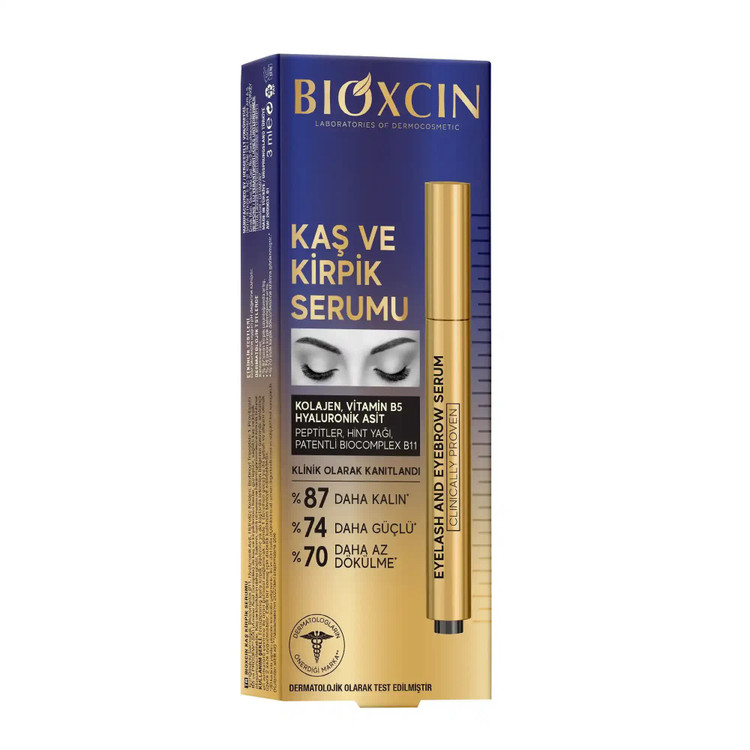 سرم تقویت کننده و ضد ریزش ابرو و مژه بیوکسین BIOXCIN
