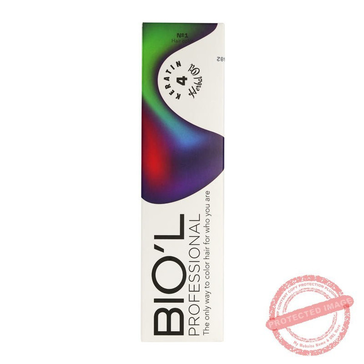رنگ مو بیول BIOL حجم 100 میل تنوع دار