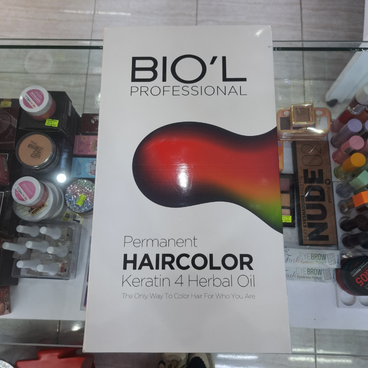 رنگ مو بیول BIOL حجم 100 میل تنوع دار