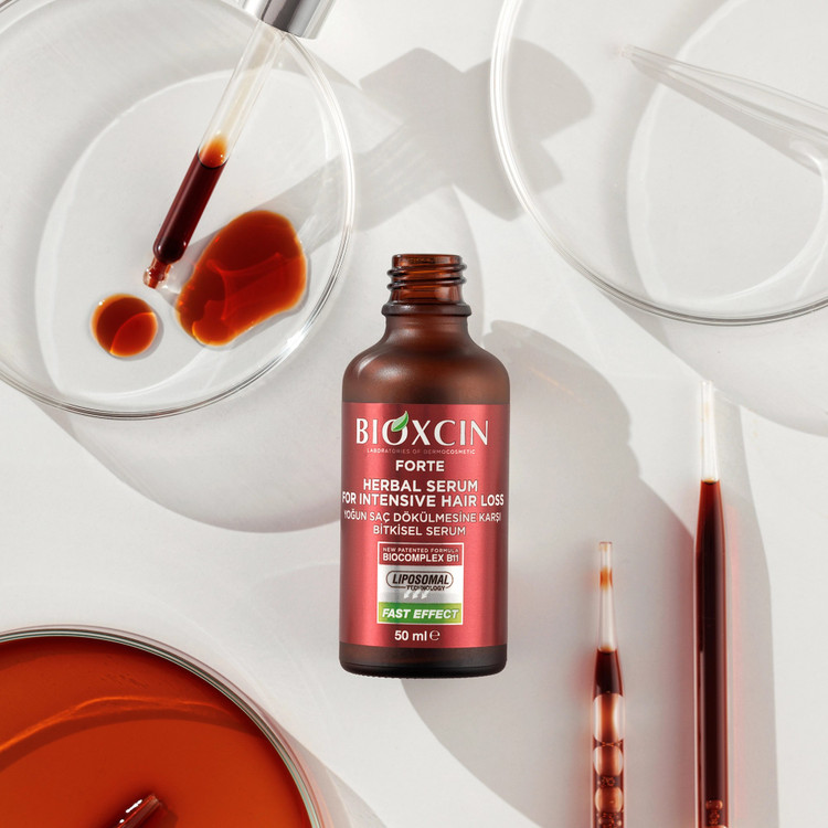 سرم ضدریزش و تقویت کننده بیوکسین BIOXCIN مدل فورته FORTE حجم 50 میل