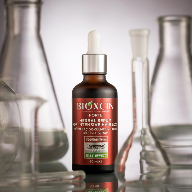 سرم ضدریزش و تقویت کننده بیوکسین BIOXCIN مدل فورته FORTE حجم 50 میل