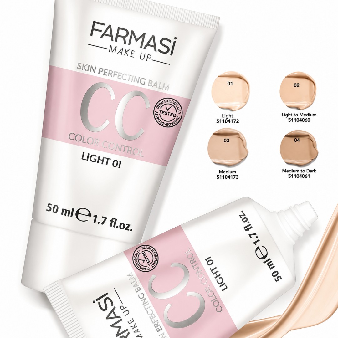 سی سی کرم فارماسی CC FARMASI حجم 50 میل تنوع دار
