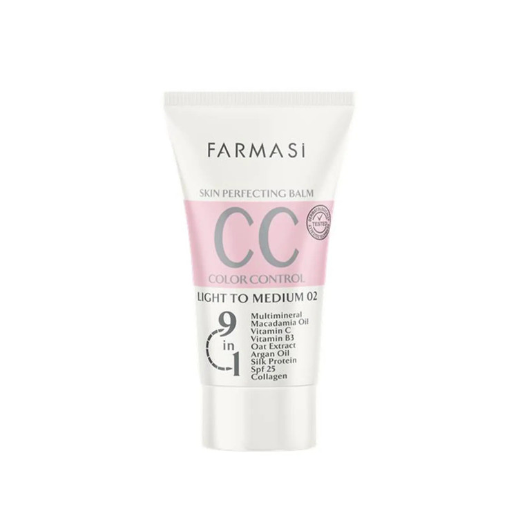 سی سی کرم فارماسی CC FARMASI حجم 50 میل تنوع دار