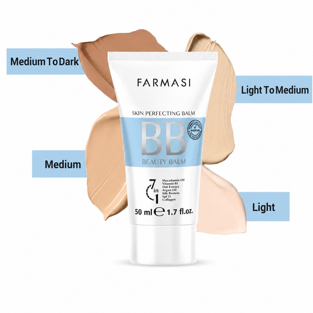 بی بی کرم فارماسی BB FARMASI حجم 50 میل تنوع دار