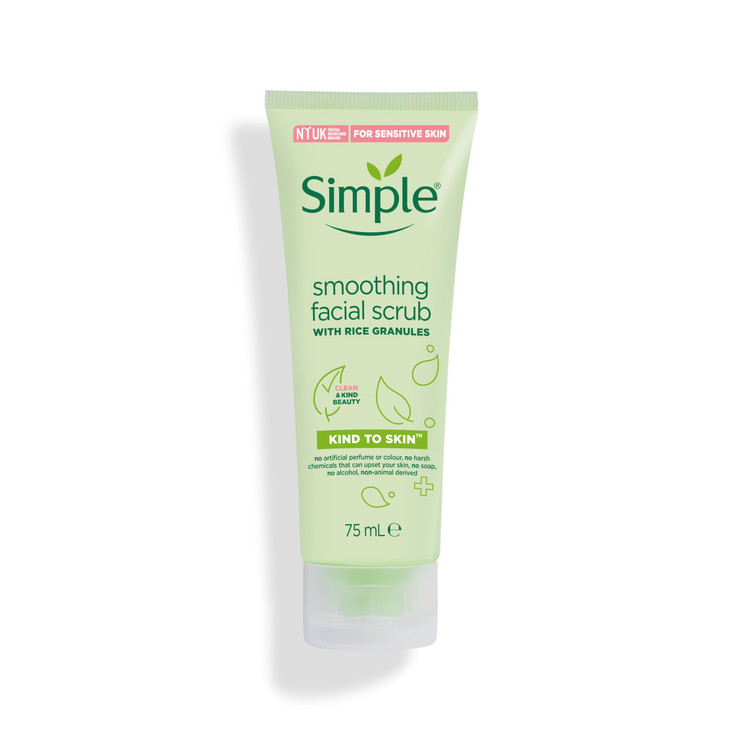 اسکراب لایه بردار سیمپل Simple مدل KIND TO SKIN حجم 75 میل