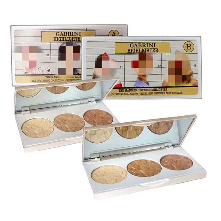 پالت هایلایتر سه عددی گابرینی GABRINI تنوع دار