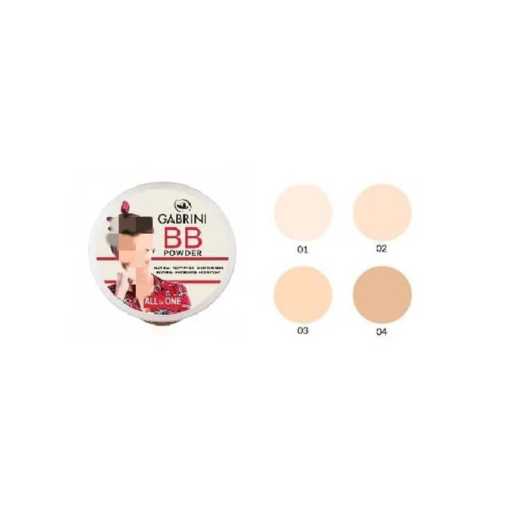 پنکک بی بی گابرینی GABRINI مدل BB POWDER تنوع دار