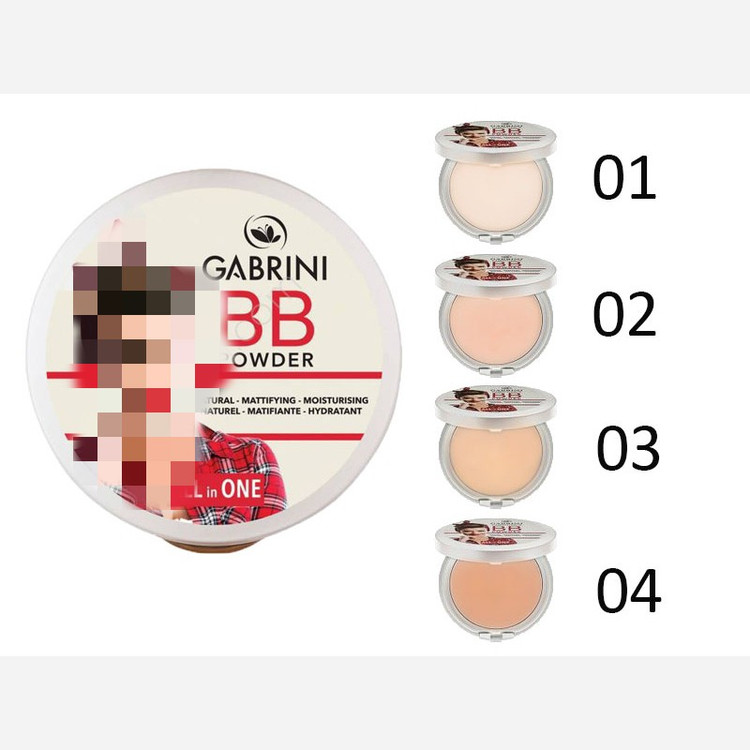 پنکک بی بی گابرینی GABRINI مدل BB POWDER تنوع دار