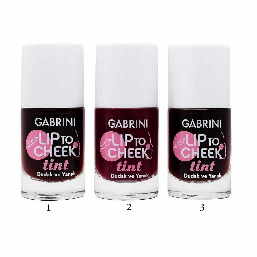 تینت لب گابرینی GABRINI مدل LIP TO CHEEK تنوع دار