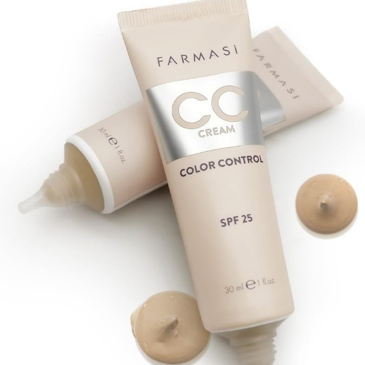 سی سی کرم ضد لک فارماسی CC FARMASI Cream مدل امریکن American حجم 38 میل تنوع دار
