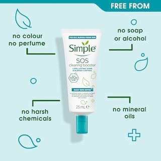 ژل ضد جوش فوری سیمپل Simple مدل DAILY SKIN DETOX حجم 25 میل