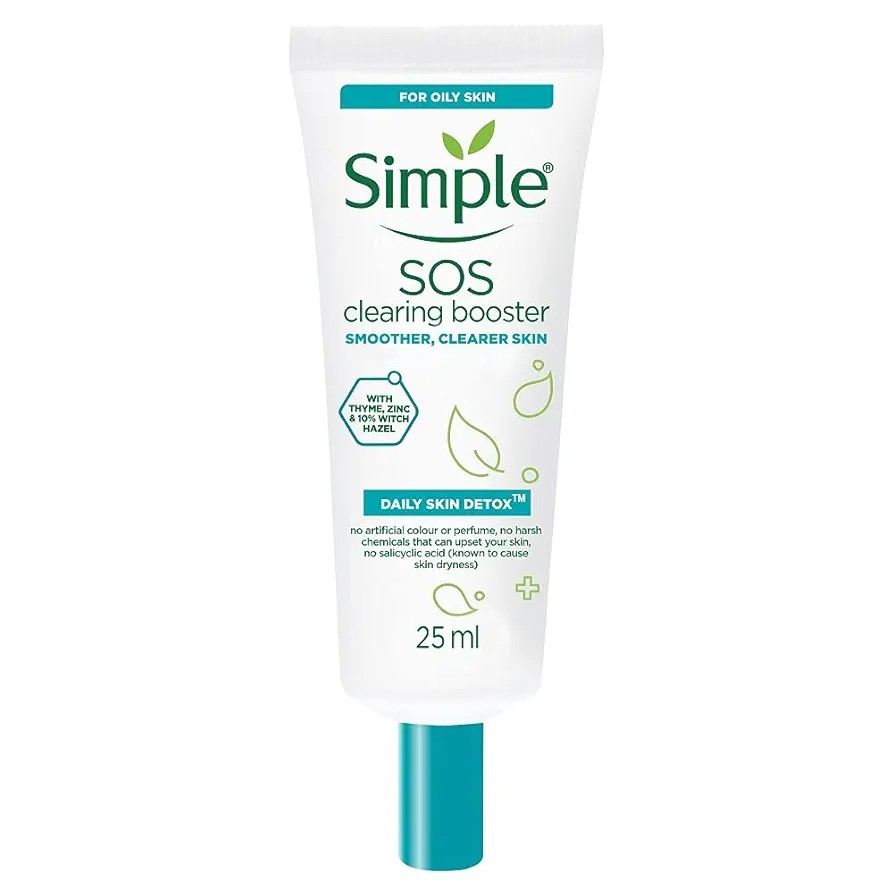 ژل ضد جوش فوری سیمپل Simple مدل DAILY SKIN DETOX حجم 25 میل